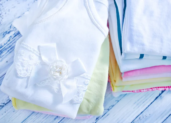Clothes for baby girl — Stock Photo, Image