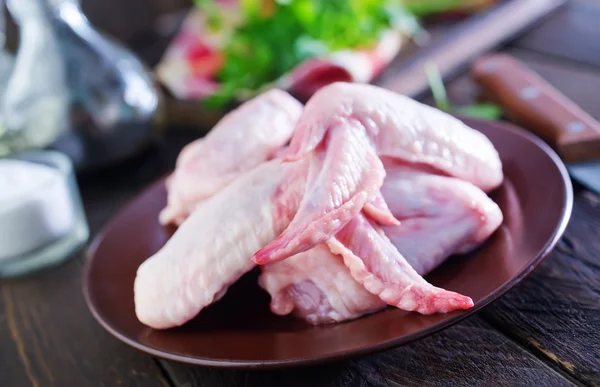 Raw chicken legs — Stock Photo, Image