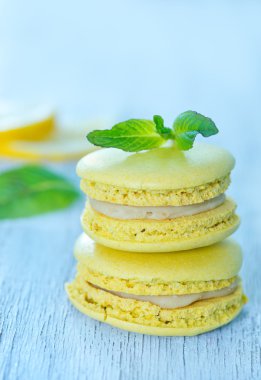 Limon macaroons nane ile