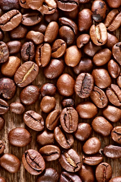 Suché kávová zrna — Stock fotografie