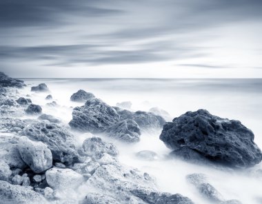 Deniz kat ve Kırım'da gökyüzünde