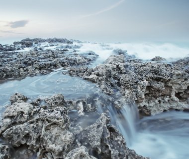 Deniz kat ve Kırım'da gökyüzünde
