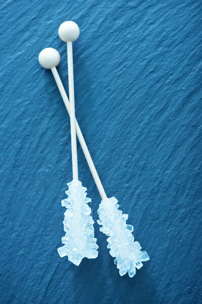 Кристаллы белого сахара
