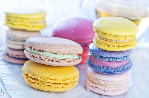Renk tatlı kurabiye — Stok fotoğraf