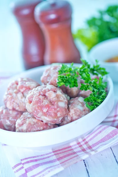 Meat balls in bowl