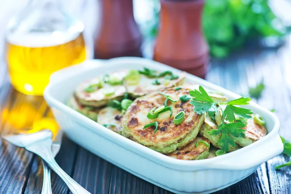 Fried marrow in bowl — Stock Photo, Image