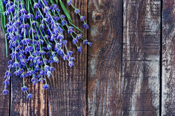 Lavender flowers on a table — Stock Photo, Image