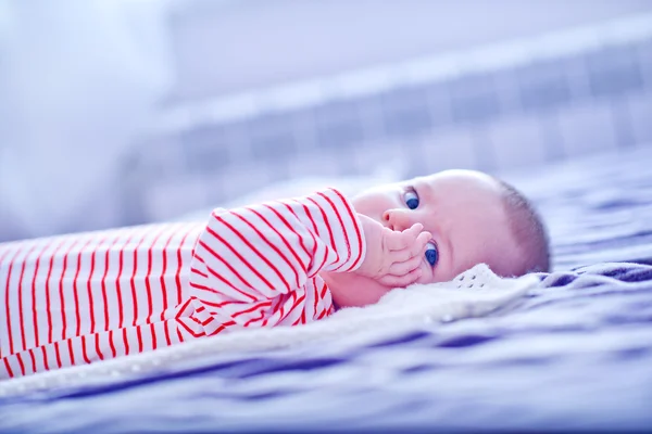 Pequeño bebé en manta —  Fotos de Stock