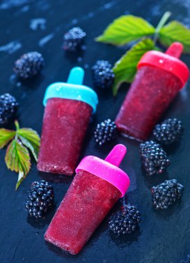 Taze dutlu dondurma.