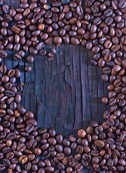 Kaffee auf dem Holztisch — Stockfoto