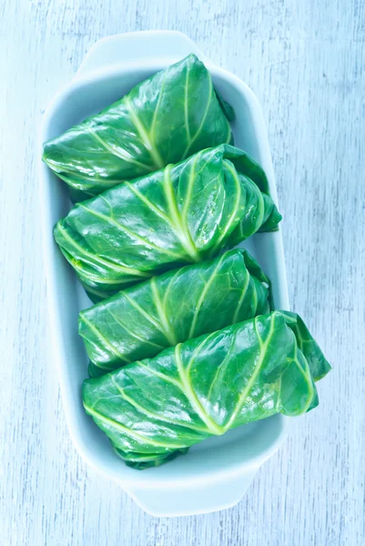 Dolma with rice and meat — Stock Photo, Image