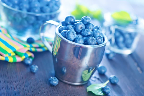 Fresh blueberry on a table — Stock Photo, Image