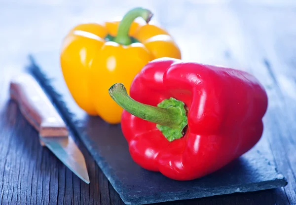 Color sweet peppers — Stock Photo, Image