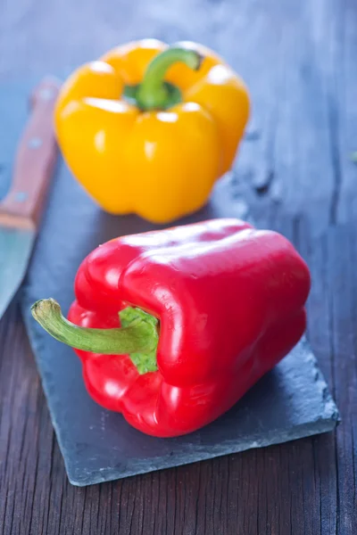 Color sweet peppers — Stock Photo, Image