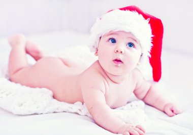 Bebek yılbaşı şapkası