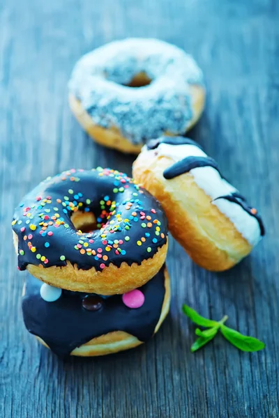 Sweet gebakken donuts — Stockfoto