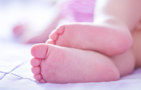Az újszülött lába — Stock Fotó