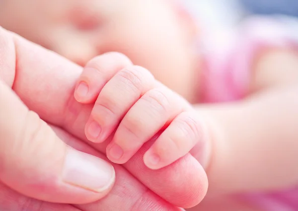 Newborn baby girl — Stock Photo, Image