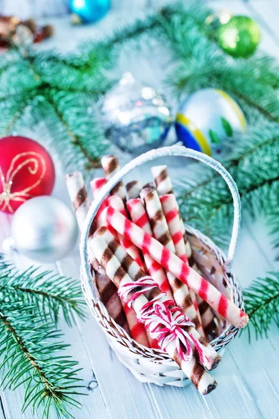 Tasty Christmas treats — Stock Photo, Image