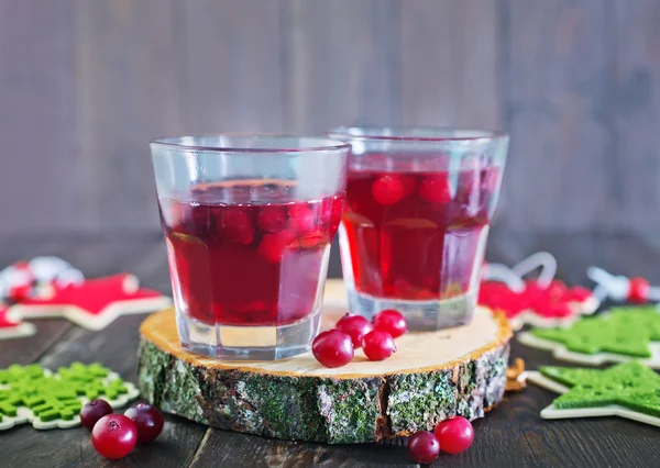 Glühwein in de glazen — Stockfoto