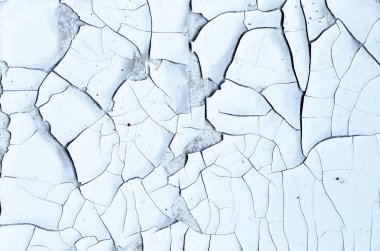 Çatlaklar ile eski taş duvar