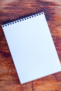 Boş beyaz Notebook