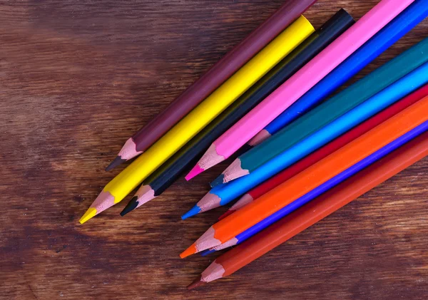 Heap of colorful pencils — Stock Photo, Image