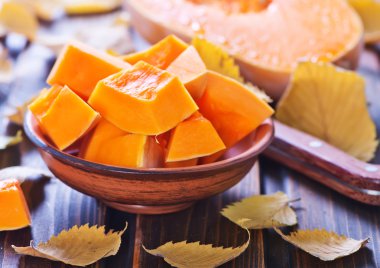 Taze dilimlenmiş kabak