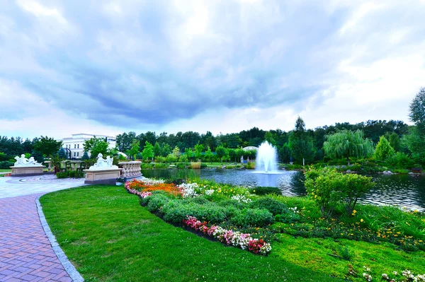 ウクライナの夏緑公園 — ストック写真