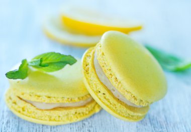 Limon macaroons nane ile