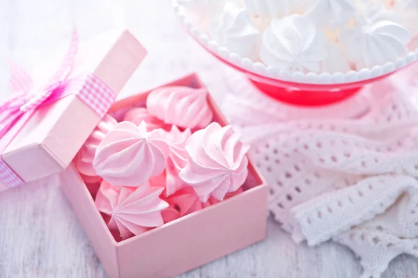 Renk mini meringues — Stok fotoğraf