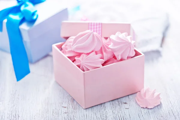 Renk mini meringues — Stok fotoğraf