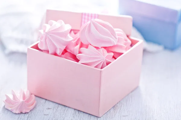 Color mini meringues — Stock Photo, Image