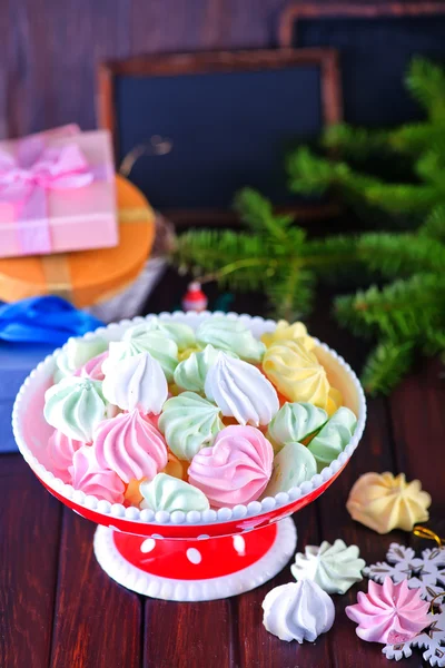 Renkli mini meringues — Stok fotoğraf