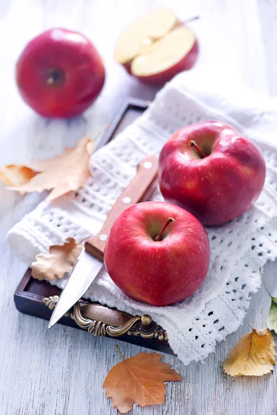 Manzanas de otoño frutas —  Fotos de Stock