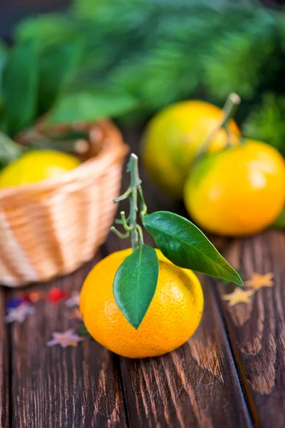 Mandarini freschi maturi — Foto Stock