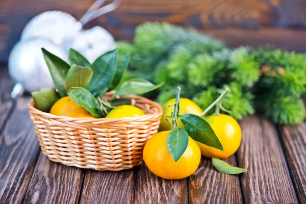 Tangerinas maduras frescas — Fotografia de Stock