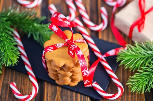 Christmas cookies with spices — Stock Photo, Image