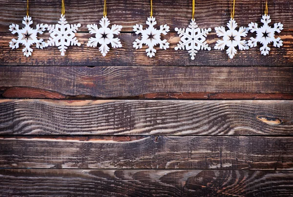 Decoración de Navidad en una mesa —  Fotos de Stock