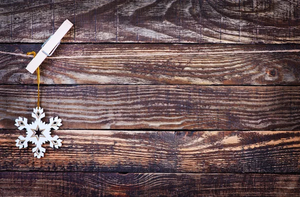 Boże Narodzenie drewniane tło — Zdjęcie stockowe