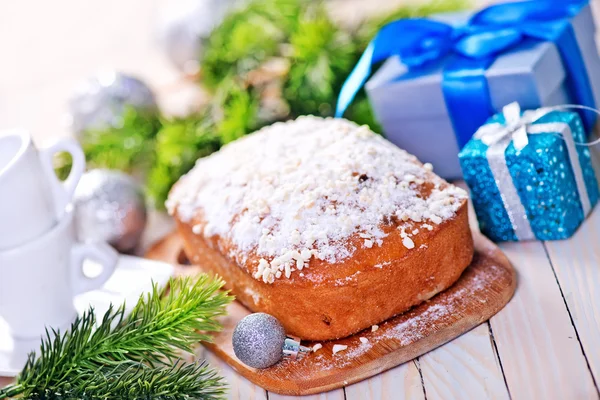 Kerst cake met kruiden — Stockfoto