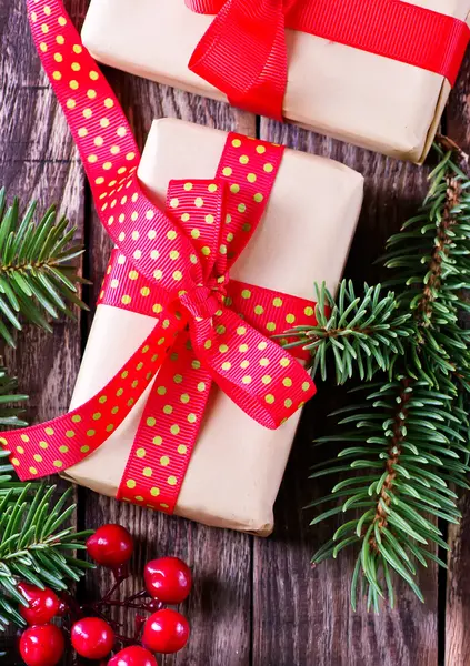 Jul bakgrund och dekoration — Stockfoto
