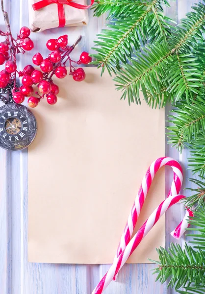 Kerstmis achtergrond frame — Stockfoto