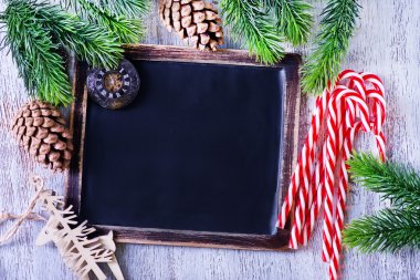 Boş tahta, baston şekerler