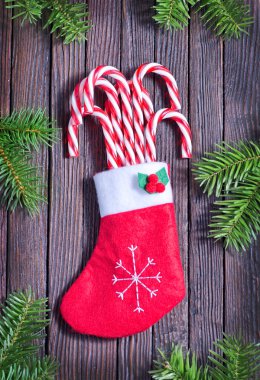 Noel şeker kamışları