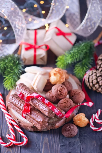 Pilha de biscoitos de Natal — Fotografia de Stock