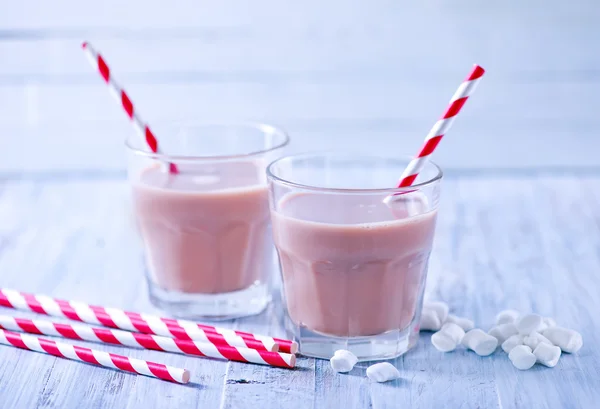 Two cocoa drinks — Stock Photo, Image