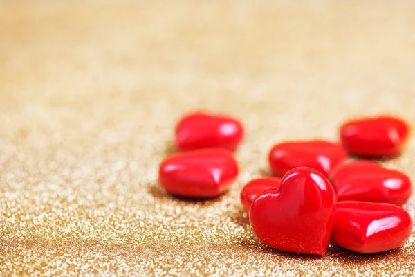 Valentines day concept with hearts — Stock Photo, Image