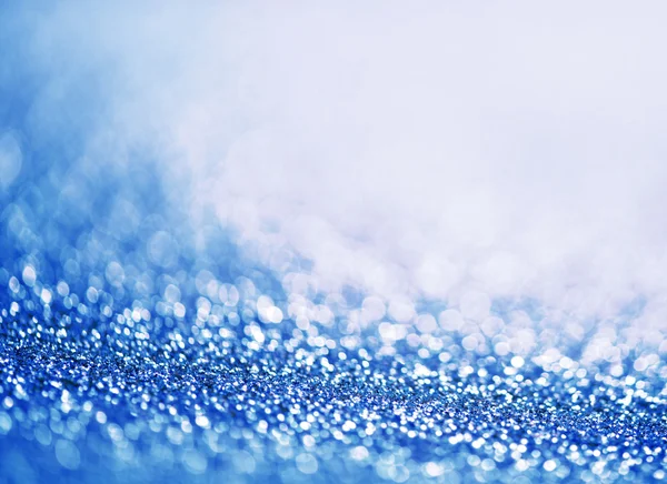 Голубой сверкающий фон — стоковое фото