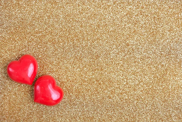 Valentines day concept with hearts — Stock Photo, Image